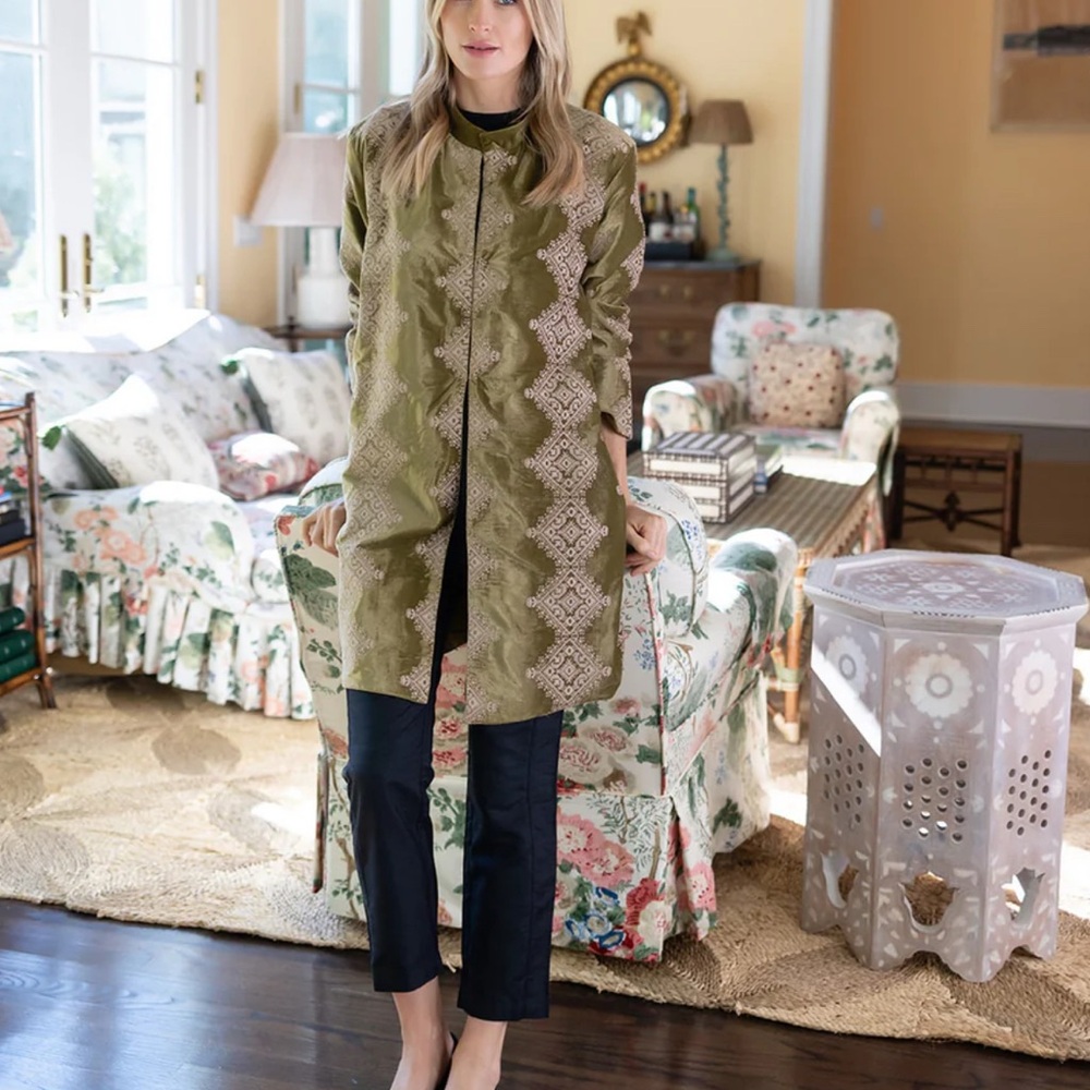 Black Julia Amory Pepper Coat - Small - Picture 2 of 5
